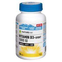 NATUREVIA Vitamín D3-efekt 1000 I.U. 90 tabliet NATUREVIA www.bohre.sk