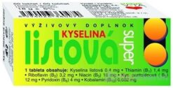 NATURVITA KYSELINA LISTOVÁ SUPER 60ks Naturvita www.bohre.sk