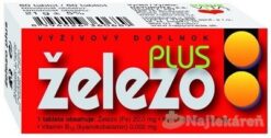 NATURVITA ŽELEZO PLUS 60 tabliet Naturvita www.bohre.sk