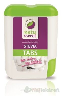 NATUSWEET STEVIA TABS 300 ks Natusweet www.bohre.sk