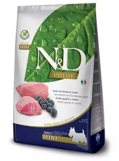 N&D Prime Dog GF Adult Mini Lamb & Blueberry 7 kg Farmina www.bohre.sk