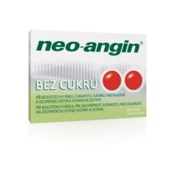 NEO-ANGIN bez cukru 24 tvrdých pastiliek Neo-angin www.bohre.sk