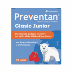 NEURAXPHARM Preventan clasic junior jahoda 90 tabliet Neuraxpharm www.bohre.sk