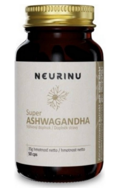 NEURINU Super ASHWAGANDHA 50 kapsúl NEURINU www.bohre.sk