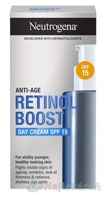 NEUTROGENA Retinol Boost SPF15 denný anti-age krém 50ml Neutrogena www.bohre.sk