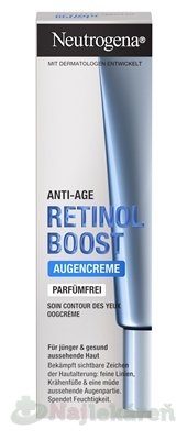 NEUTROGENA Retinol Boost očný krém 15ml Neutrogena www.bohre.sk