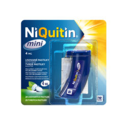 NIQUITIN Mini 4 mg 20 pastiliek NiQuitin www.bohre.sk