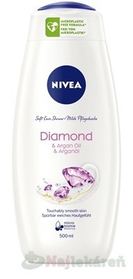 NIVEA Sprchový gél DIAMOND & Argan oil 500 ml NIVEA www.bohre.sk