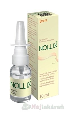 NOLLIX sprej na suchú sliznicu nosa 10 ml Nollix www.bohre.sk