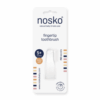 NOSKO Fingertip toothbrush zubná kefka na prst silikónová extra mäkká od 5+ mesiacov 1 ks Nosko www.bohre.sk