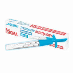 NOVAMA Teplomer analógový sklenený  bezortuťový 1 ks Novama www.bohre.sk