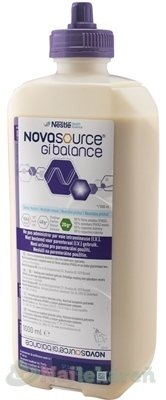 NOVASOURCE Gi balance neutrálna príchuť 9 x 1000 ml  www.bohre.sk