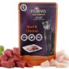 NUEVO cat Adult Beef & Chicken kapsičky pre mačky 16x85g Nuevo www.bohre.sk