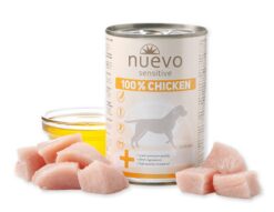 NUEVO dog Sensitive 100% Chicken konzervy pre psy 6x400g Nuevo www.bohre.sk