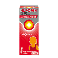 NUROFEN Pre deti 4% jahoda 100 ml NUROFEN www.bohre.sk