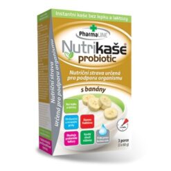 NUTRIKAŠA Probiotic s banánom 3 x 60 g Nutrikaša www.bohre.sk