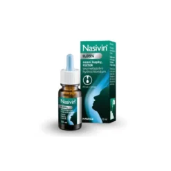 Nasivin kvapky 0,05 % proti nádche 10 ml Nasivin www.bohre.sk