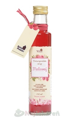 NaturProdukt Sirup malinový 250 ml NATUR PRODUKT www.bohre.sk