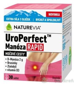 NatureVia UroPerfect Manóza Rapid 30 sáčků Swiss Naturevia www.bohre.sk