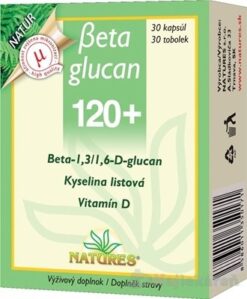 Natures Beta Glucan 150 tabliet Natures www.bohre.sk