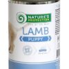 Natures Protection KONZERVA dog puppy lamb 400g Natures Protection www.bohre.sk