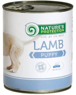 Natures Protection KONZERVA dog puppy lamb 800g Natures Protection www.bohre.sk