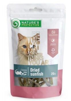 Natures Protection Snack cat dried sunfish 20 g Natures Protection www.bohre.sk