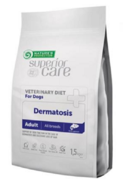 Natures Protection Superior care dermatosis dog adult dietetic all breeds salmon granule pre psy 1,5kg Natures Protection www.bohre.sk
