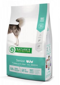Natures Protection dog senior all breed poultry 7+, 4kg Natures Protection www.bohre.sk