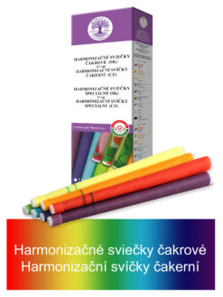 NaturheliX® Čakrové sviečky (set7ks) Čakrové sviečky | Sviečkovanie www.bohre.sk