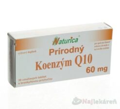 Naturica N Koenzym Q10 prirodniny 60 mg 30 tabliet Naturica www.bohre.sk