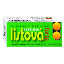 Naturvita Kyselina listová Forte 60 tabliet Naturvita www.bohre.sk