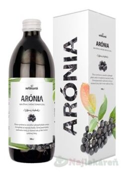 Nefdesanté Arónia 100% šťava z plodov arónie čiernoplodej 0,5 l Nefdesanté www.bohre.sk