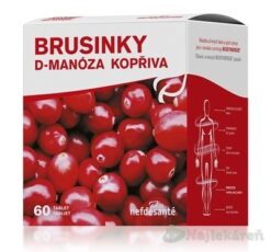 Nefdesanté Brusnice D-manóza žihľava 60 kapsúl Nefdesanté www.bohre.sk