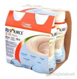 Nestlé Clinical Nutrition RESOURCE 2,0+ Fibre Neutrálna 4 x 200 ml NESTLE www.bohre.sk