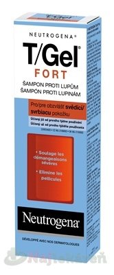 Neutrogena T/Gel Forte šampón proti lupinám 150 ml Neutrogena www.bohre.sk