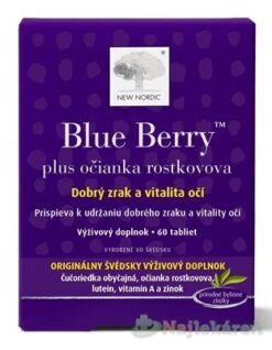 New Nordic Blue Berry 60 tabliet NEW NORDIC www.bohre.sk