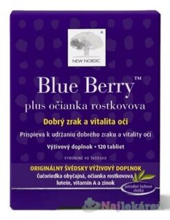 New Nordic Blue Berry 60 tabliet NEW NORDIC www.bohre.sk