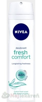 Nivea Fresh Comfort deospray 150 ml NIVEA www.bohre.sk