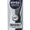 Nivea Men Invisible for Black & White Power deospray 150 ml NIVEA www.bohre.sk