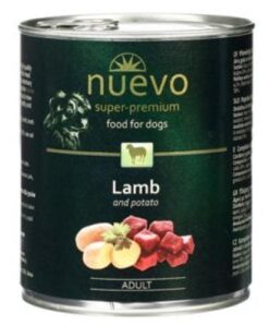 Nuevo Dog Adult Lamb & Potato 6 x 800 g Nuevo www.bohre.sk