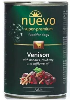Nuevo Dog Adult Venison Menue 6 x 400 g Nuevo www.bohre.sk