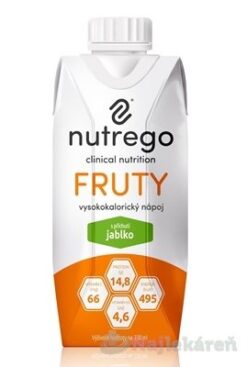 Nutrego FRUTY jablko 330ml Nutrego www.bohre.sk
