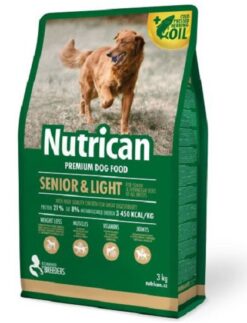 NutriCan Senior & Light granule pre psy 3kg NutriCan www.bohre.sk