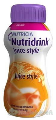 Nutridrink Juice Style, s pomarančovou príchuťou, 4x200ml  www.bohre.sk