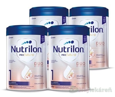 Nutrilon 1 Profutura DUOBIOTIK počiatočná dojčenská výživa (0-6 mesiacov) 4x800 g NUTRILON www.bohre.sk