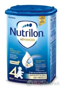 Nutrilon Advanced 4 VANILLA batoľacia mliečna výživa v prášku (od 24 mesiacov) 6x800 g NUTRILON www.bohre.sk