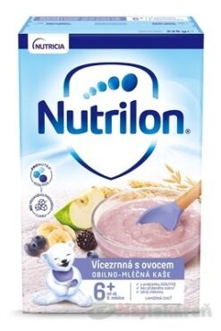 Nutrilon obilno-mliečna kaša viaczrnná s ovocím 225g NUTRILON www.bohre.sk