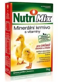 Nutrimix pre hydinu, odchov a výkrm 1kg Nutrimix www.bohre.sk