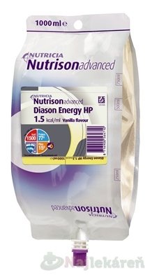 Nutrison advanced Diason Energy HP, s vanilkovou príchuťou, 8x1000ml Nutricia www.bohre.sk